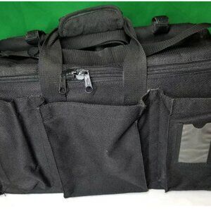 Side-Armor Patrol Black Bag GL 1204 - EUC Uncle Mikes, Pockets, LE, Go Bag